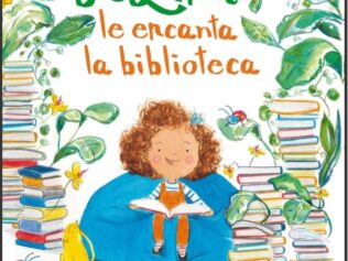A Luna le encanta la biblioteca