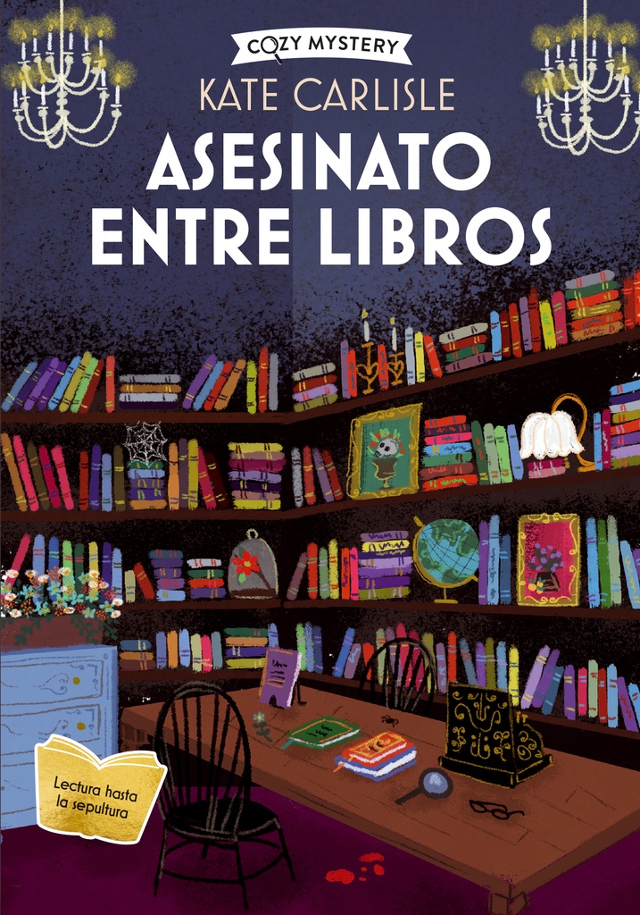 ASESINATO ENTRE LIBROS rust  Alma