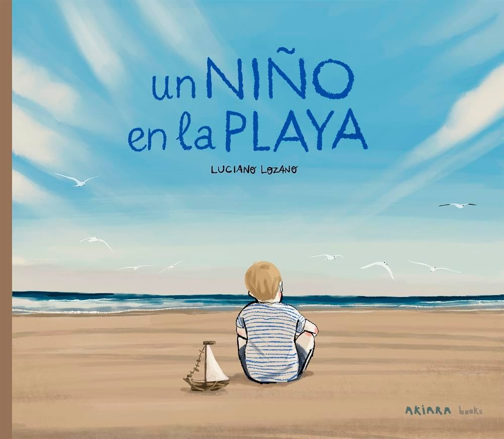 UN NIÍO EN LA PLAYA