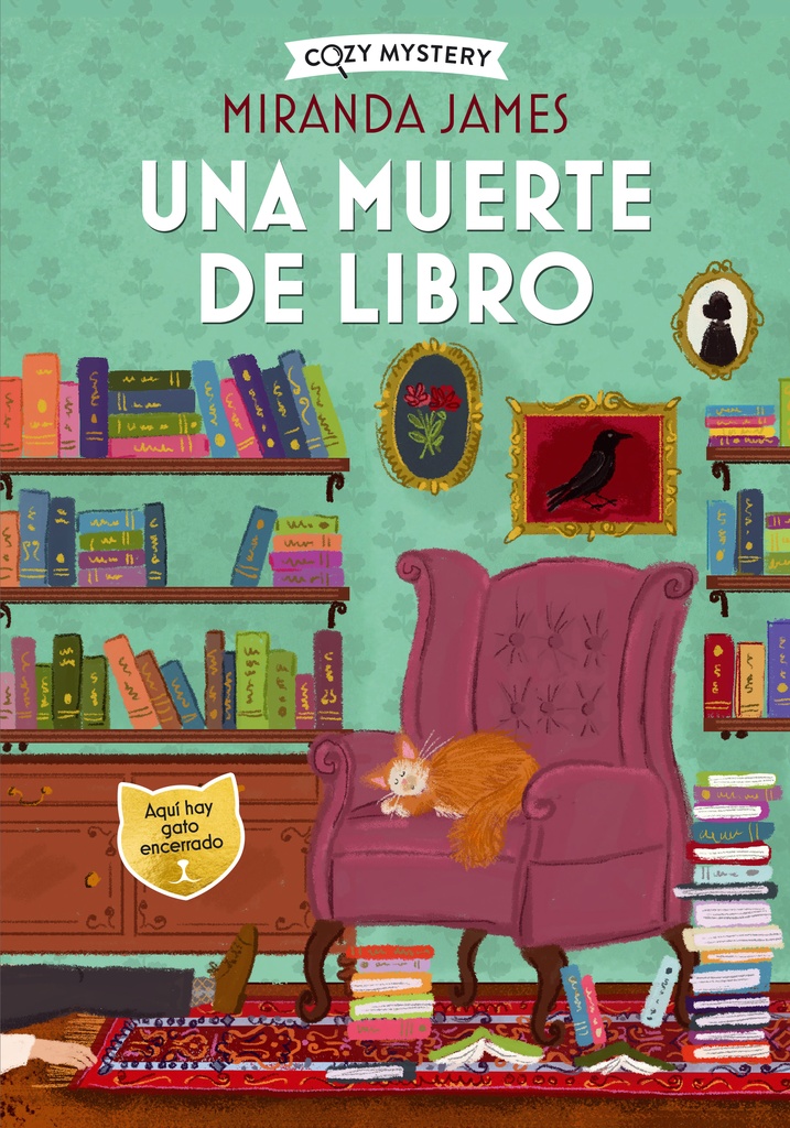 UNA MUERTE DE LIBRO cozy mystery Alm