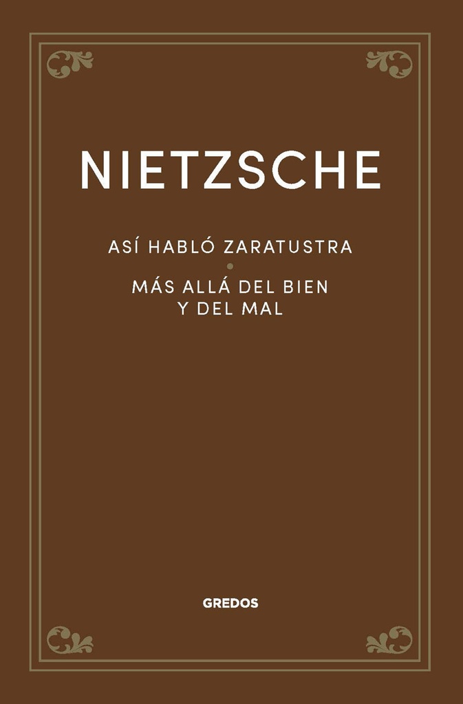 ASI HABLO ZARATUSTRA - MAS ALLA DEL BIEN Y DEL MAL 2dic td Gredos