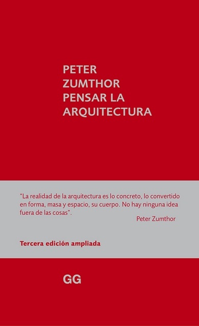 PENSAR LA ARQUITECTURA(3ª EDC.AMPL)(T.D)