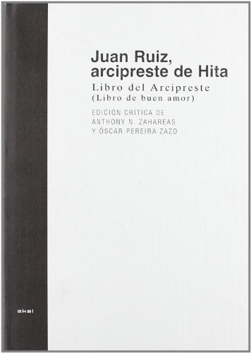 LIBRO DEL ARCIPRESTE. O LIBRO DE BUEN AMOR T.D.