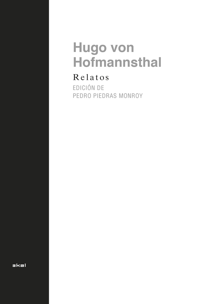RELATOS HOFMANNSTHAL