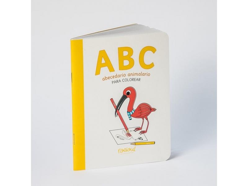 ABC ABECEDARIO ANIMALARIO PARA COLOREAR