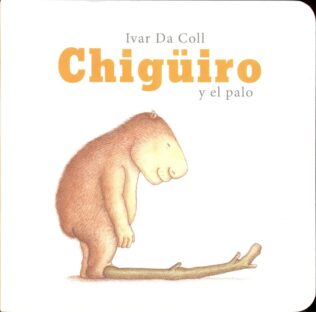 Chiguiro y el palo