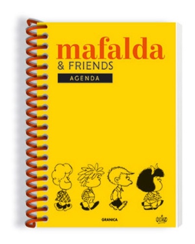 AGENDA PERPETUA MAFALDA & FRIENDS AMARILLA