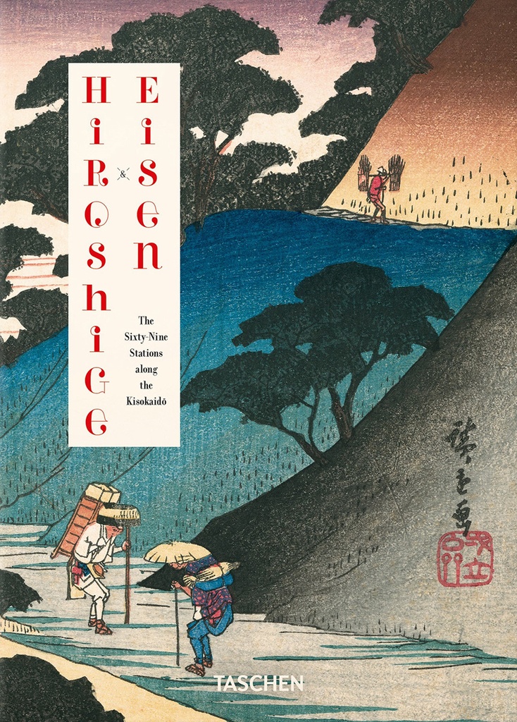 HIROSHIGE & EISEN. THE SIXTY-NINE STATIONS ALONG THE KISOKAIDO. 4 0TH ED