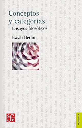 Conceptos y categorias. Ensayos filosoficos