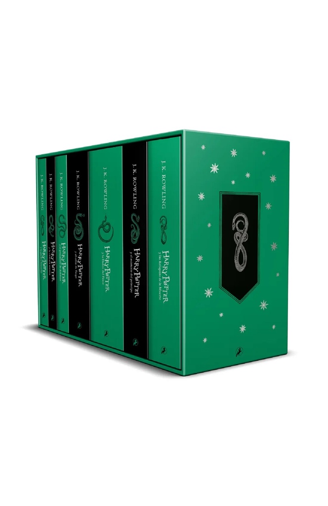 HARRY POTTER - ESTUCHE BIBLIOTECA SLYTHERIN