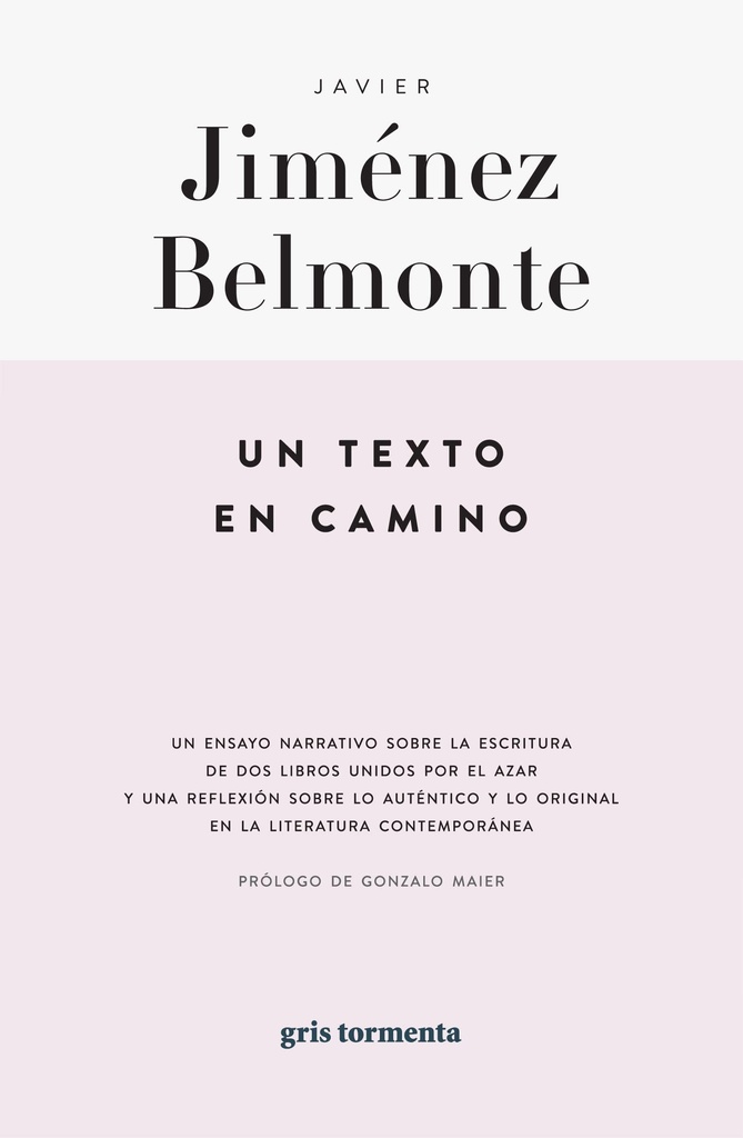 Un texto en camino
