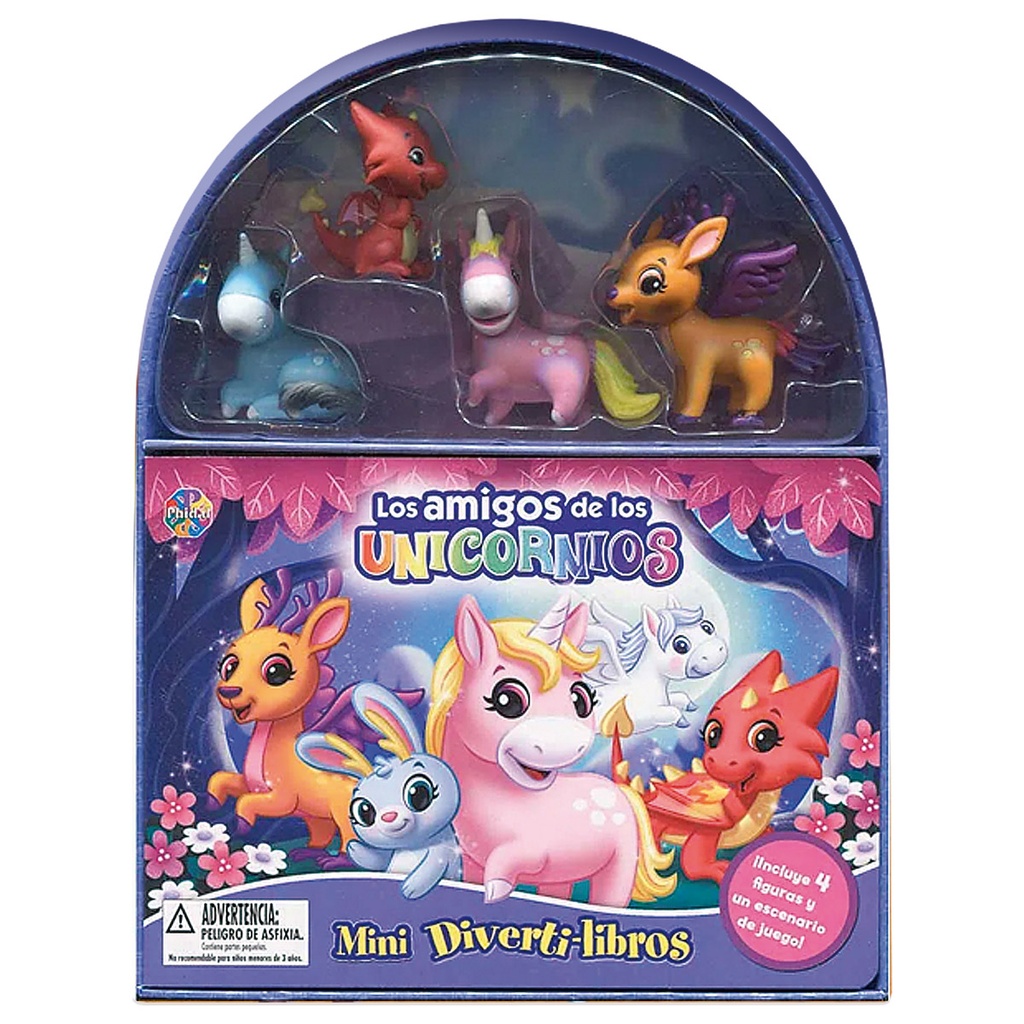 MINI DIVERTILIBROS LOS AMIGOS DE LOS UNICORNIOS