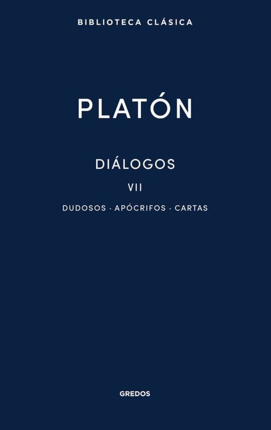 DIALOGOS VII platon td  Gredos