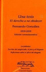 El derecho a no obedecer. Una tesis