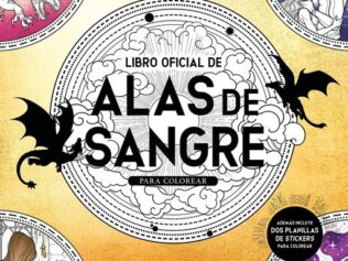 Libro oficial Alas de sangre para colorear